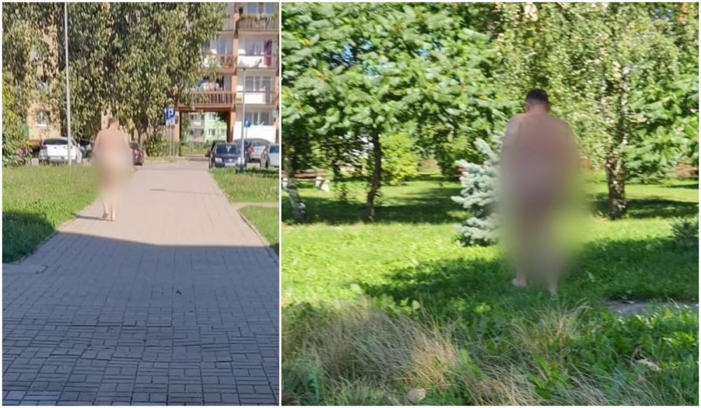 FOTO // Procuror beat, surprins rătăcind complet dezbrăcat pe străzile unui oraș